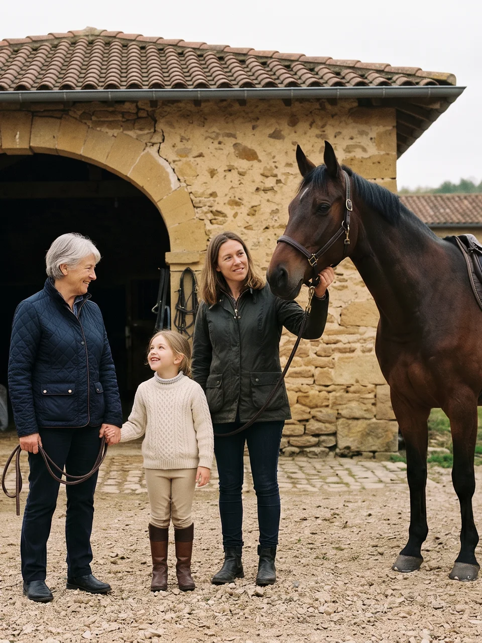 L'équipe, Equifun, centre équestre à Saint-Jean-de-Thurigneux